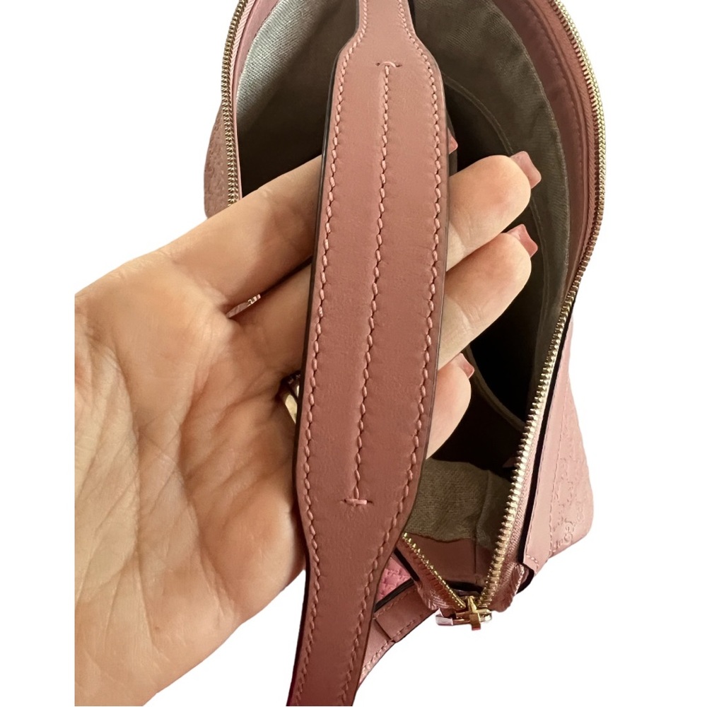 Gucci - AUTHENTIC Large Bree GG Signature Hobo - Leather - Picture 4 of 14